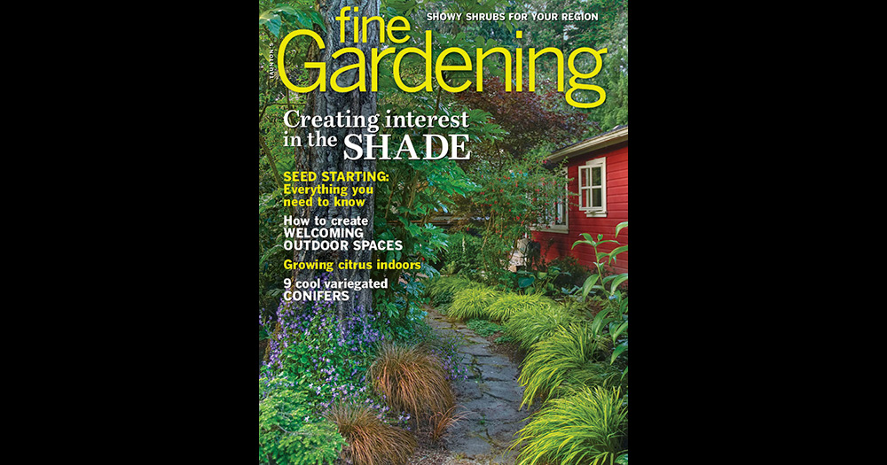 Fine Gardening cover, February 2020