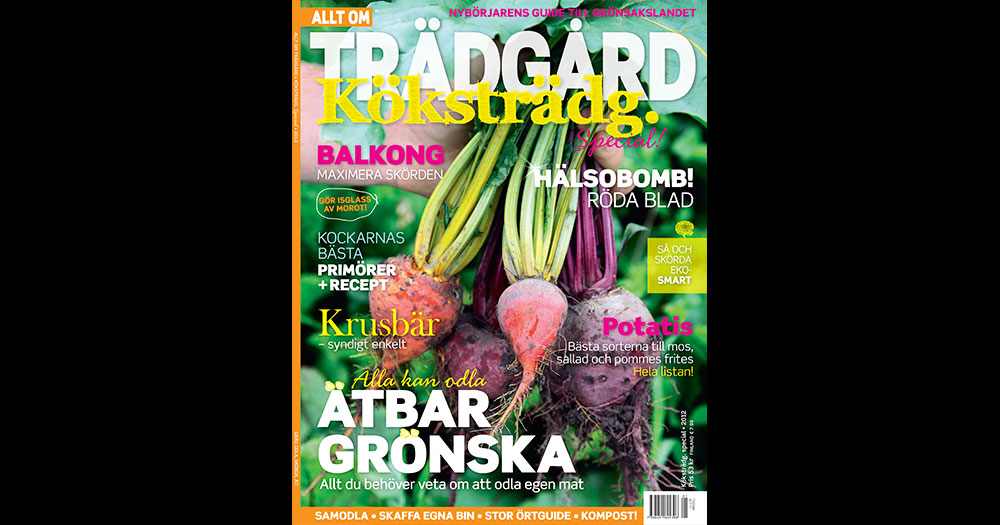 Allt om Trdgrd, Swedish Gardening, April 2012