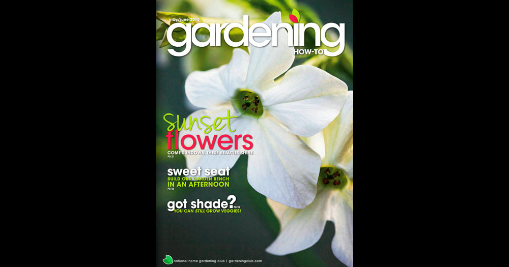 Gardening How To May-June 2013 Cover